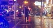 Bursa'da bomba paniği! Şüpheli valiz fünye ile patlatıldı