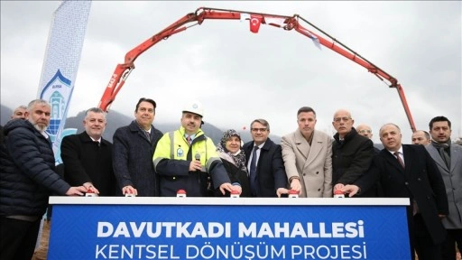 Bursa'da kentsel dönüşüm projelerinin temel atma ve anahtar teslim törenleri yapıldı