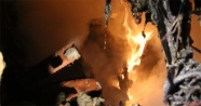 Bursa'da korkutan depo yangını