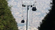 Bursa'da teleferik seferleri iptal edildi