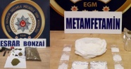 Bursa narkotik polisinden uyuşturucu tacirlerine baskın