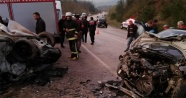 Bursa&#039;nın Orhaneli ilçesinde kaza: 2 ölü, 8 yaralı
