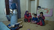 Çadırda yaşayan Halepli aile evlerine kavuştu