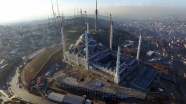 Çamlıca Camii havadan görüntülendi