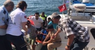 Çanakkale'de iskeleden denize düşen kişi hayata döndürüldü