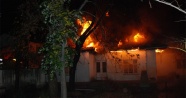 Çanakkale'nin Bayramiç ilçe belediyesine ait bina yandı