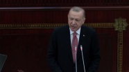 CANLI- Cumhurbaşkanı Erdoğan Azerbaycan Meclisi&#039;ne hitap ediyor