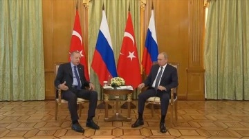 CANLI: Cumhurbaşkanı Erdoğan ile Rusya Devlet Başkanı Putin bir araya geliyor
