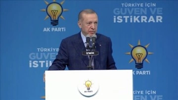 CANLI: Cumhurbaşkanı Erdoğan: İşte söylüyorum, Cumhur İttifakı'nın adayı Tayyip Erdoğan