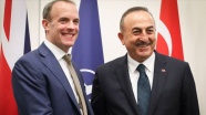 Çavuşoğlu, İngiliz mevkidaşı Raab ile telefonda görüştü