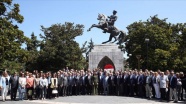 Çavuşoğlu Milli Mücadele'nin 100. yılı dolayısıyla Samsun'da