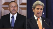 Çavuşoğlu telefonda Kerry ile Suriye'yi görüştü