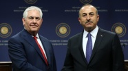 Çavuşoğlu Tillerson ile telefonda görüştü