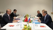 Çavuşoğlu ve Lavrov Suriye’deki son gelişmeleri görüşü