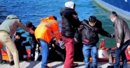 Çeşme'de 54 sığınmacı daha yakalandı