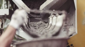 Çimento üretimi 2023'te yüzde 10,5 artışla 81,5 milyon tona ulaştı