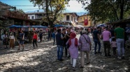 Cumalıkızık'ta hafta sonu yoğunluğu