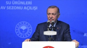 Cumhurbaşkanı Erdoğan: Uluslararası denizlerde balıkçılığın endüstrisini kurmayı hedefliyoruz