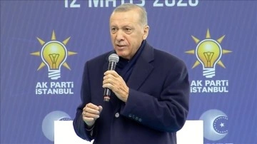 Cumhurbaşkanı Erdoğan, Bahçelievler'de düzenlenen mitingde konuştu