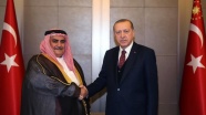 Cumhurbaşkanı Erdoğan Bahreyn Dışişleri Bakanı ile görüşüyor
