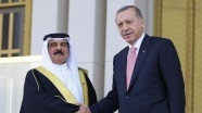 Cumhurbaşkanı Erdoğan, Bahreyn Kralı Hamad Bin İsa El Halife ile görüştü