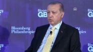 Cumhurbaşkanı Erdoğan 'Bloomberg Küresel İş Forumu'nda konuşuyor