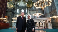 Cumhurbaşkanı Erdoğan&#039;dan Ayasofya-i Kebir Cami-i Şerifi paylaşımı