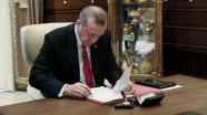 Cumhurbaşkanı Erdoğan&#39;dan kanun onayı