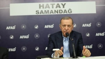 Cumhurbaşkanı Erdoğan: Devletin ve milletin imkanlarının tamamı deprem bölgesi için seferber edildi
