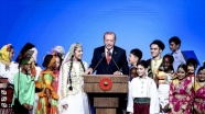 Cumhurbaşkanı Erdoğan: Dünyayı güzelleştiren yegane şey çocukların tebessümüdür