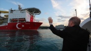 Cumhurbaşkanı Erdoğan, 'Fatih' sondaj gemisini uğurladı