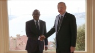 Cumhurbaşkanı Erdoğan, Gine Bissau Seçilmiş Cumhurbaşkanı Embalo'yla bir araya geldi