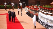Cumhurbaşkanı Erdoğan Hindistan'da resmi törenle karşılandı