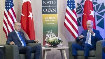 Cumhurbaşkanı Erdoğan ile ABD Başkanı Biden bir araya geldi