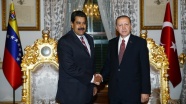 Cumhurbaşkanı Erdoğan ile Venezuela Devlet Başkanı Maduro görüştü