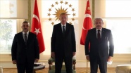 Cumhurbaşkanı Erdoğan, Libya Yüksek Devlet Konseyi Başkanı el-Meşri'yi kabul etti