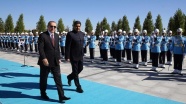 Cumhurbaşkanı Erdoğan, Maduro'yu resmi törenle karşıladı