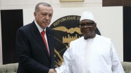 Cumhurbaşkanı Erdoğan, Mali Cumhurbaşkanı ile baş başa görüştü