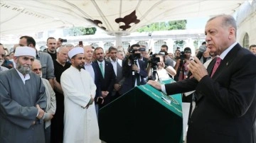 Cumhurbaşkanı Erdoğan, Mehmet Nimet Kaya'nın cenaze törenine katıldı