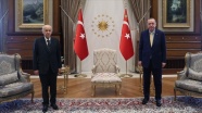 Cumhurbaşkanı Erdoğan MHP Genel Başkanı Bahçeli ile görüşüyor