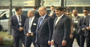 Cumhurbaşkanı Erdoğan resmi törenle karşılandı