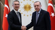 Cumhurbaşkanı Erdoğan Stoltenberg'i kabul ediyor