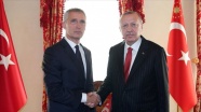 Cumhurbaşkanı Erdoğan Stoltenberg'i kabul etti