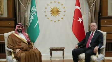 Cumhurbaşkanı Erdoğan, Suudi Arabistan Veliaht Prensi Selman ile telefonda görüştü