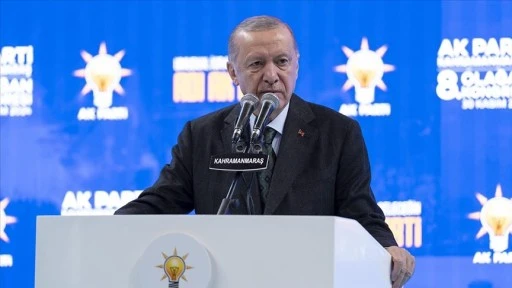 Cumhurbaşkanı Erdoğan: Türkiye'nin gelecek vizyonuna ayak bağı terör prangasını parçalayıp atmak istiyoruz