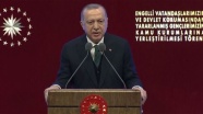 Cumhurbaşkanı Erdoğan: Ülkemizdeki engelli memur sayısı 56 bin 500 kişiye ulaştı
