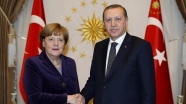 Cumhurbaşkanı Erdoğan ve Merkel Suriye'yi görüştü