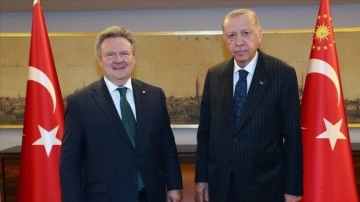 Cumhurbaşkanı Erdoğan, Viyana Eyalet ve Belediye Başkanı Ludwig'i kabul etti