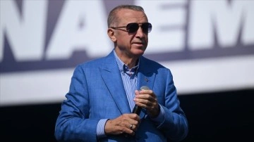 Cumhurbaşkanı Erdoğan'dan "Büyük İstanbul Mitingi" paylaşımı