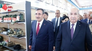 Cumhurbaşkanı Yardımcısı Yılmaz, 55. Uluslararası Cezayir Fuarı'nın açılışına katıldı